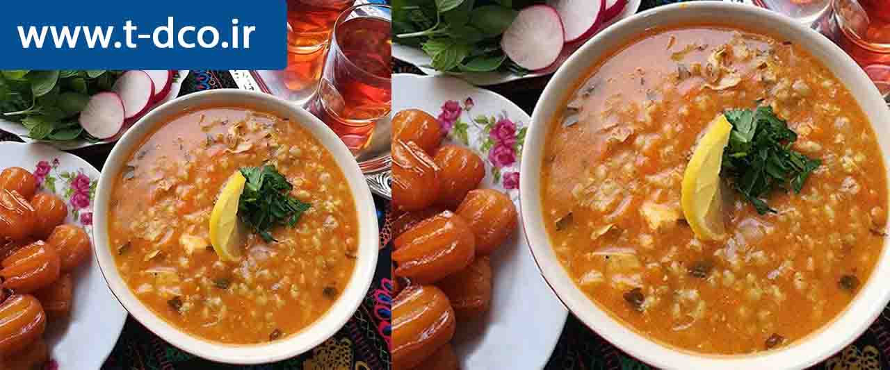 سوپ خوشمزه (ترفندآشپزى🍲)